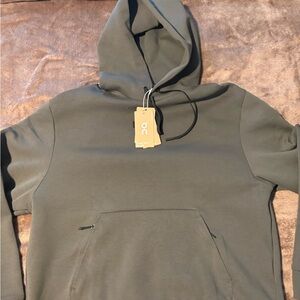 ON Running Men’s Size XL Focus Tech Hoodie in Shadow(Green) NWT!